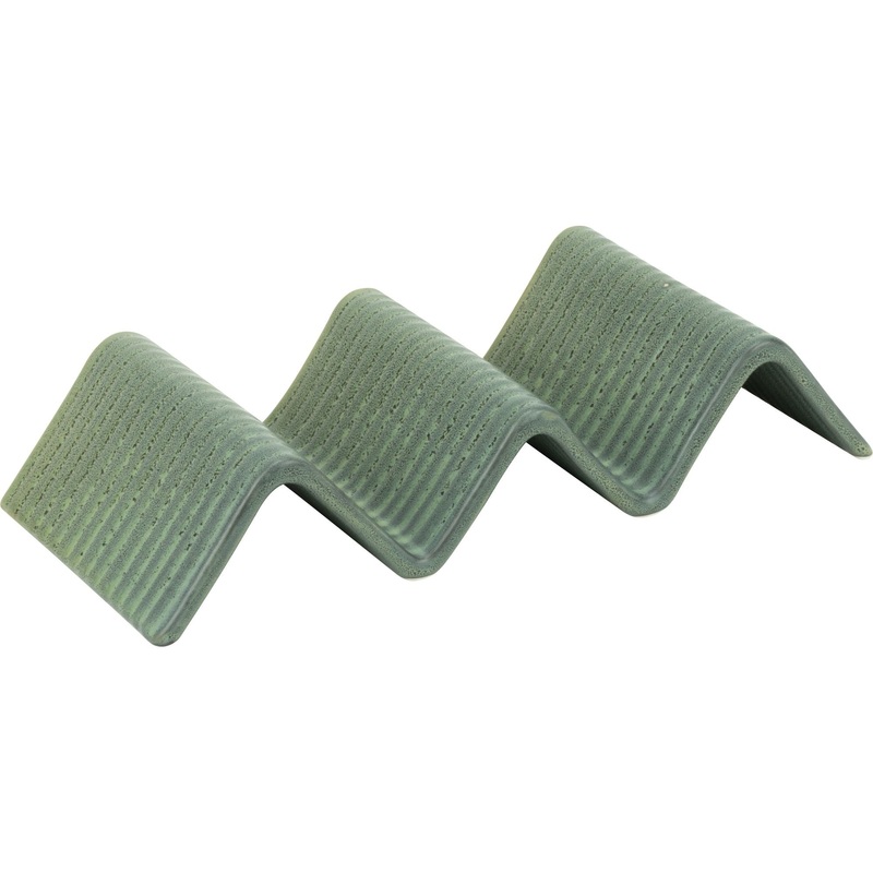 Street Food double taco stand "Olive" 23.2x10.4cm