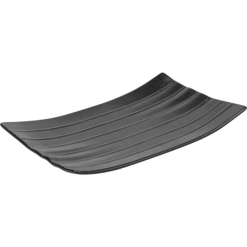 Street Food embossed platter 23.3x14.7cm