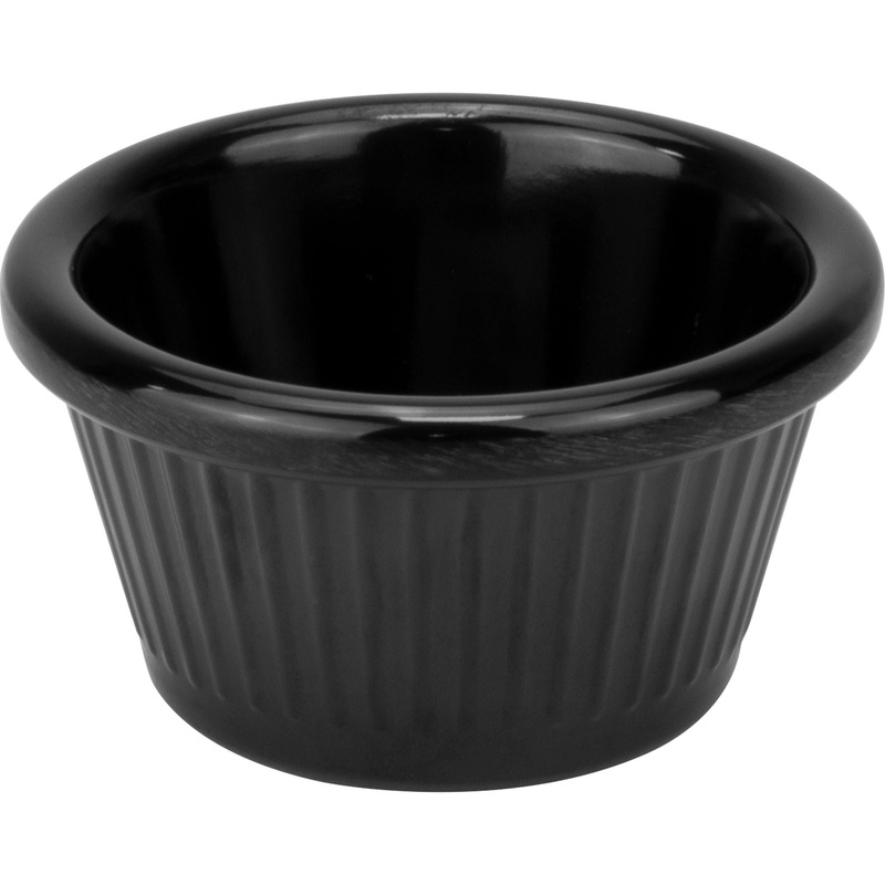 Melamine ramekin black 60ml