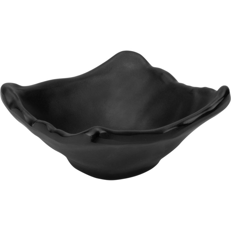 Melamine ramekin black 9cm