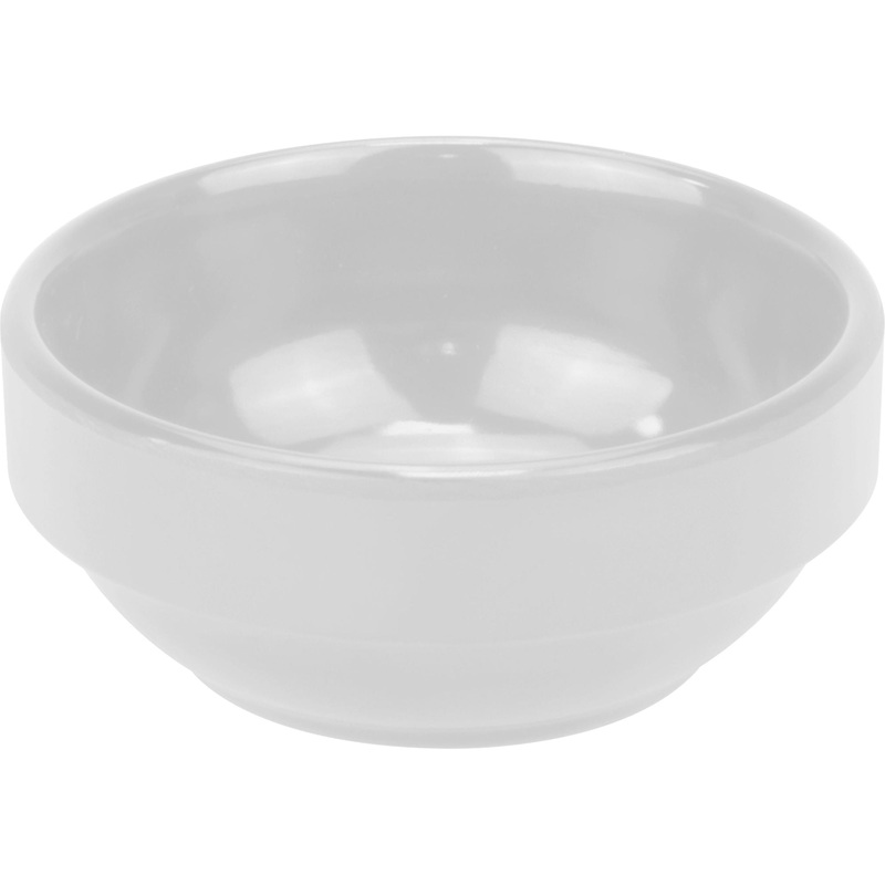 Melamine ramekin white 8cm