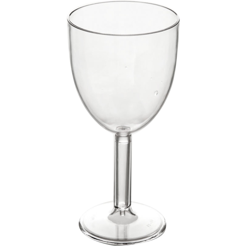 Polycarbonate wine glass 250ml