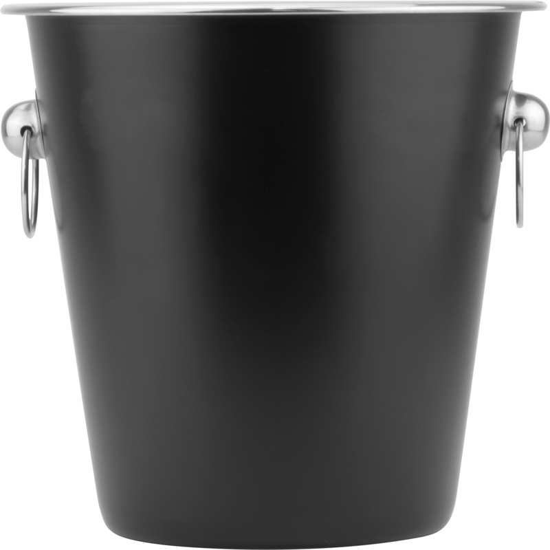 Stainless steel Champagne Bucket "Black" 4.8 litres