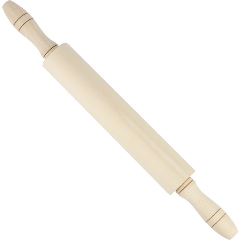 Wooden rolling pin 45cm