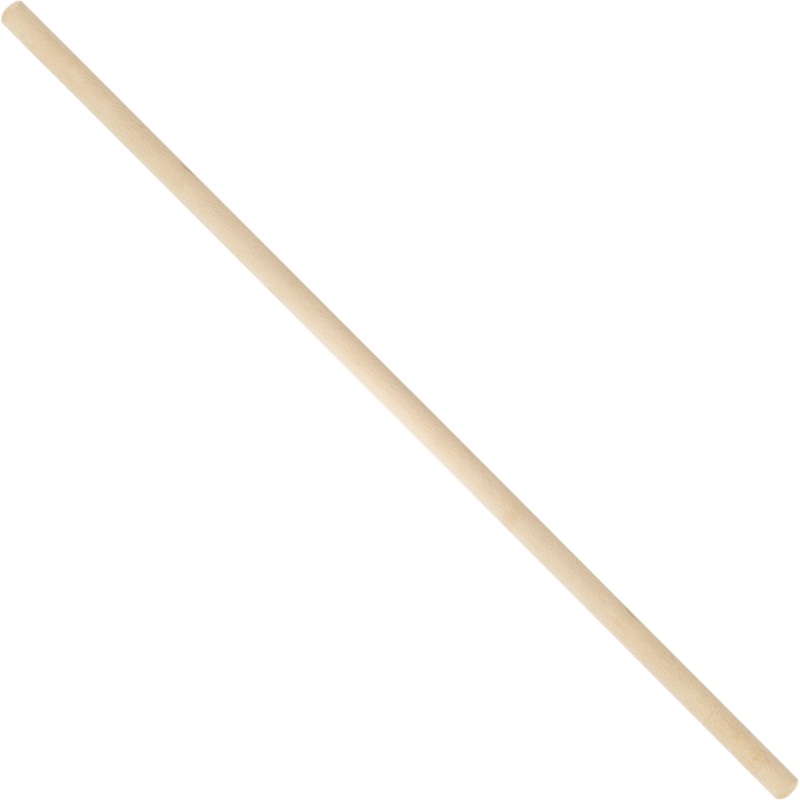 Wooden straight dowel rolling pin 70cm