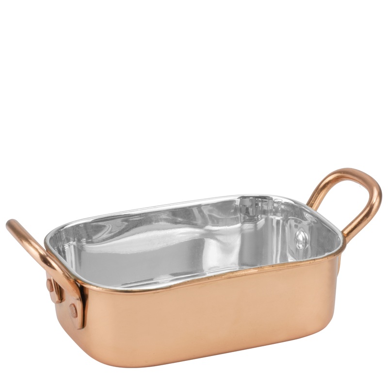 Bloom Rectangular Mini Serving Pan 450ml