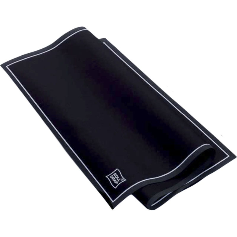 Cotton towel for wiping and polishing black 39x64cm