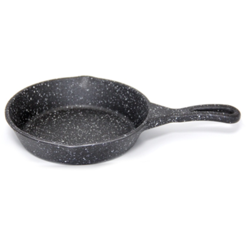 Hella Aluminium Round Mini Frypan "Black" for Serving 16cm
