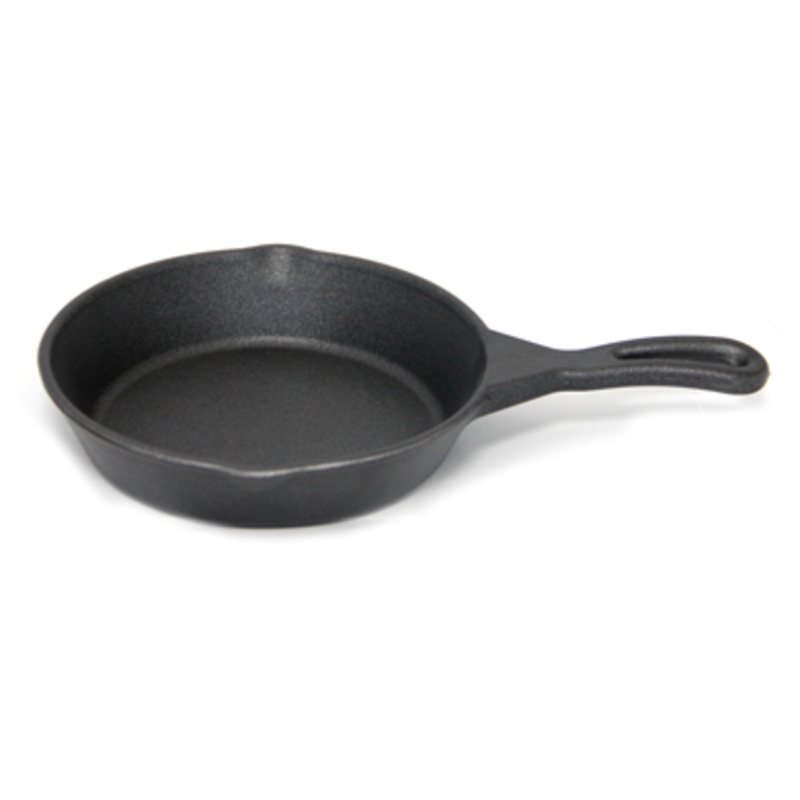 Hella Aluminium Round Mini Frypan "Matte Black" for Serving 16cm