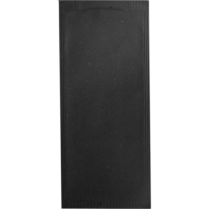 Paper cutlery pocket "Black" 125pcs 25cm