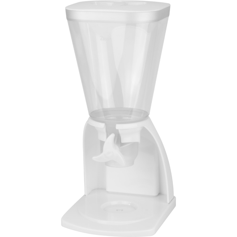 Polycarbonate cereal dispenser white 5.5 litres