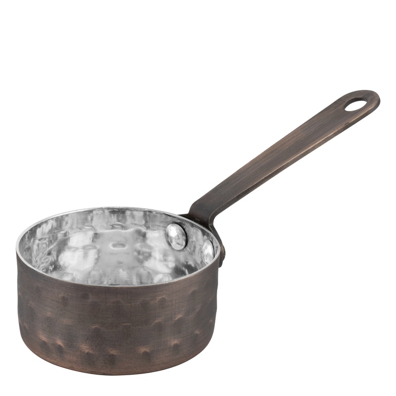 Rustic Mini Saucepan for Serving 200ml
