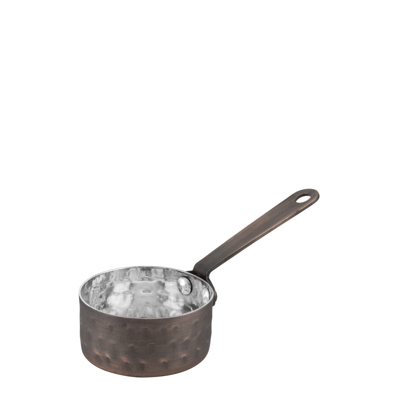 Rustic Mini Saucepan For Serving 80ml
