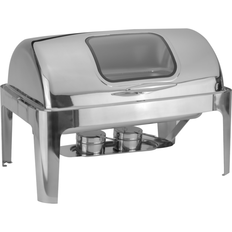 Chafing dish with transparent lid GN 1/1 53x35cm