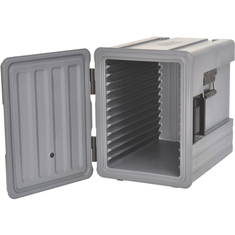 Insulated Thermobox"AVATHERM 601M" with tray slides grey 62cm