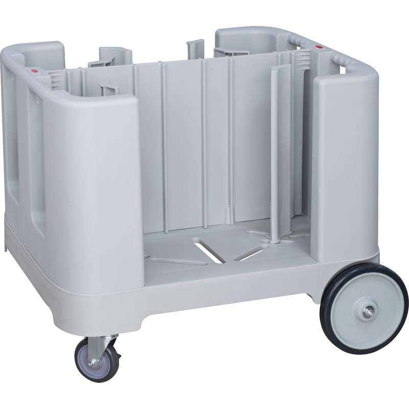 Polyethylene adjustable dish caddy 92x72x80cm