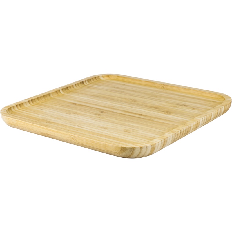 Bamboo square serving board
