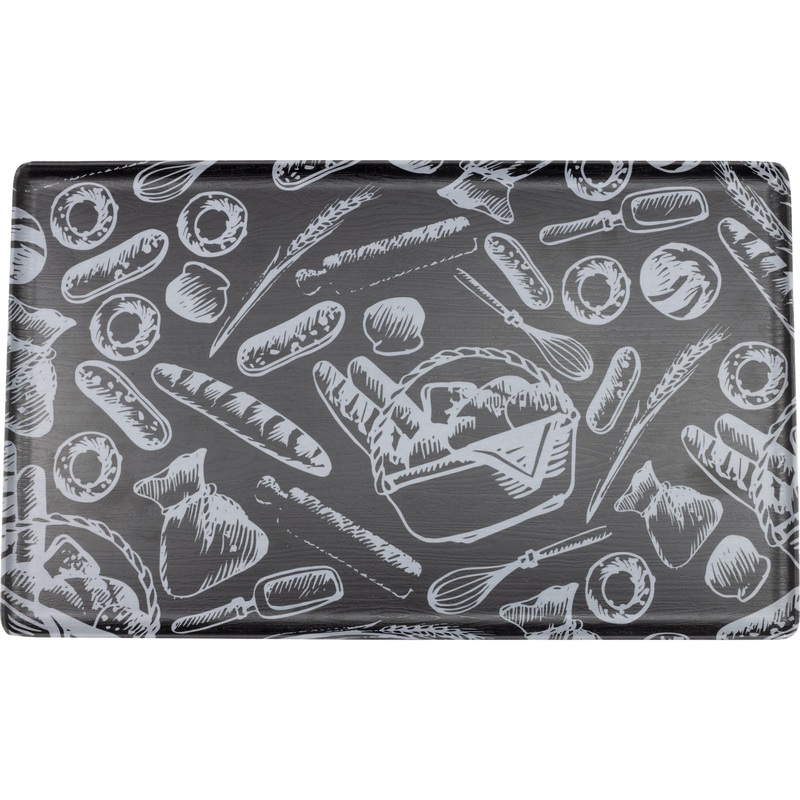 Rectangular melamine platter "Bakery" GN 1/1