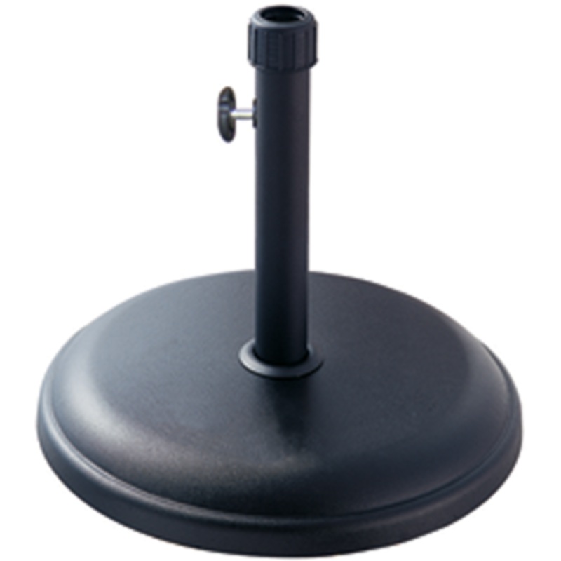 Round umbrella base black 16kg