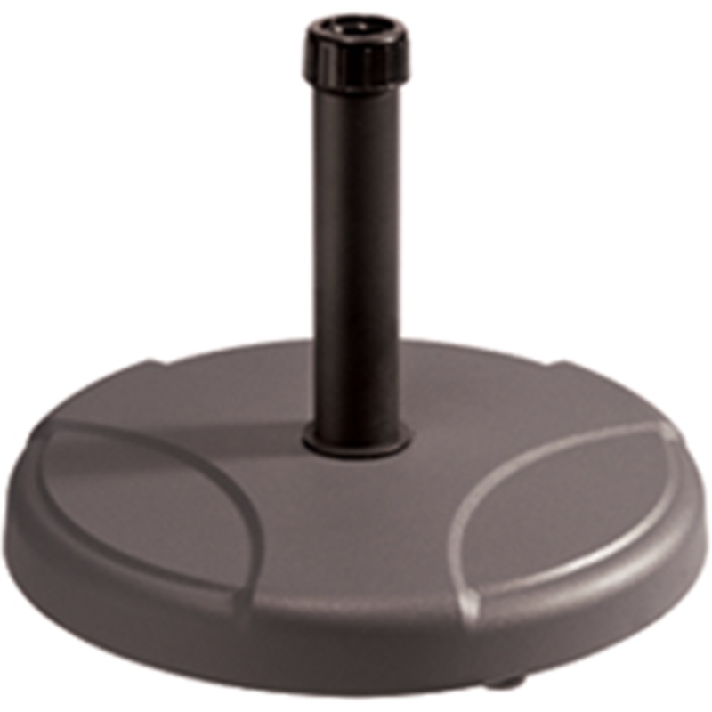 Round umbrella base chocolate 25kg