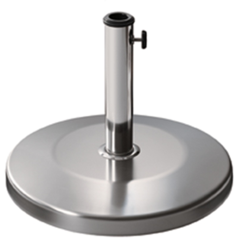 Round umbrella Base stainless steel 25kg