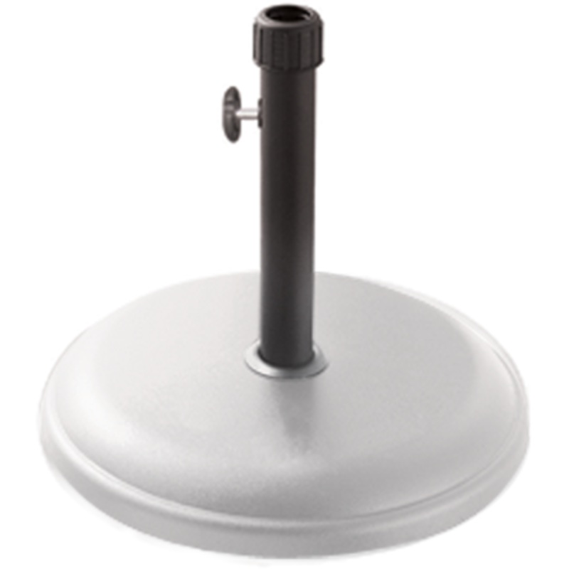 Round umbrella base white 16kg