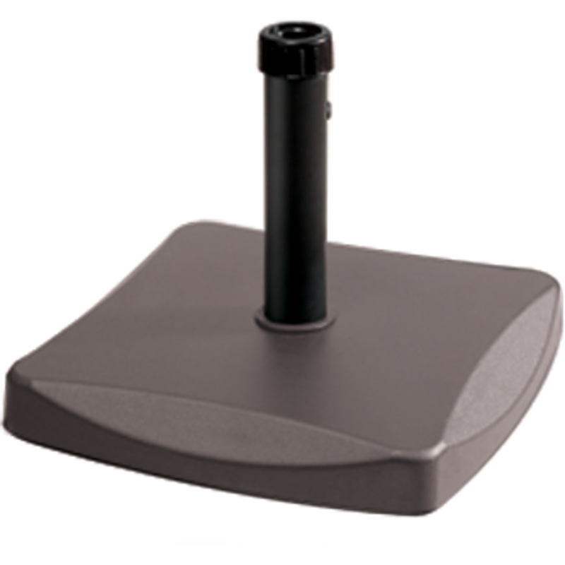 Square umbrella Base chocolate 25kg