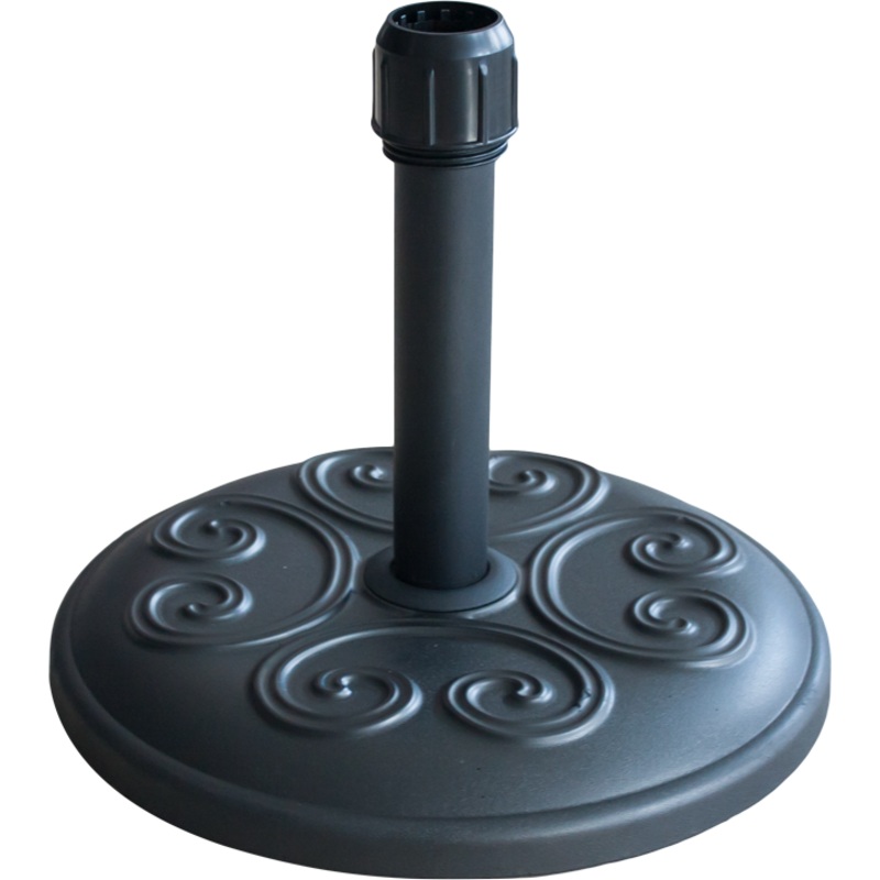 Umbrella base round black 12kg