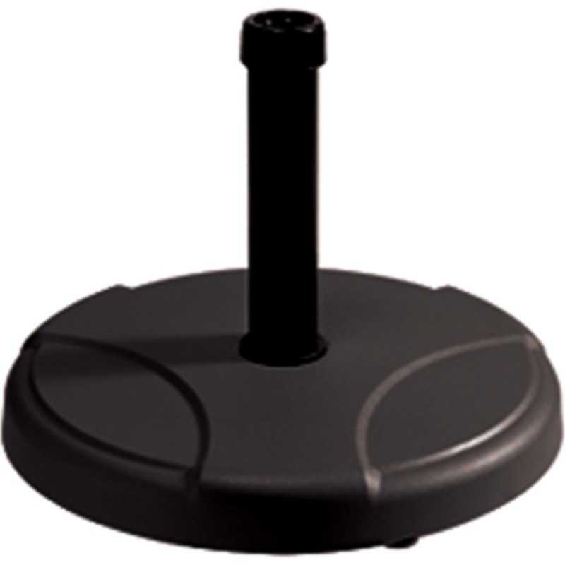 Umbrella base round "black" 25kg