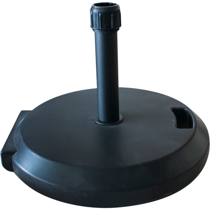 Umbrella base round black 35g