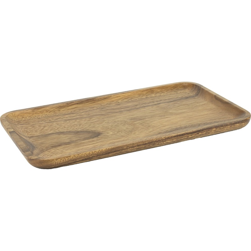 acacia rectangular platter 43x25.5cm
