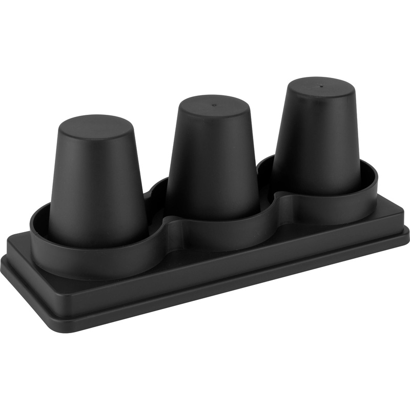 Cup dispenser with three sections 32.5cm