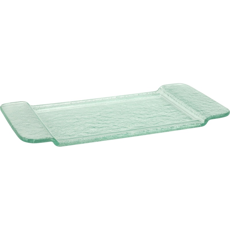 Rectangular glass platter GN 1/3