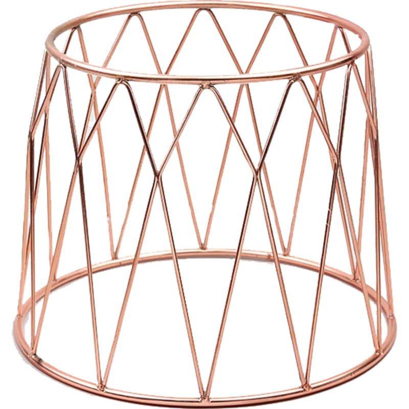 3D non slip display stand red copper 20cm