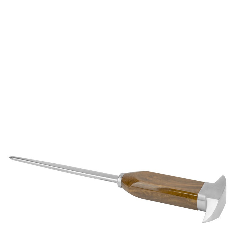 Ice pick anvil with wooden handle 24cm