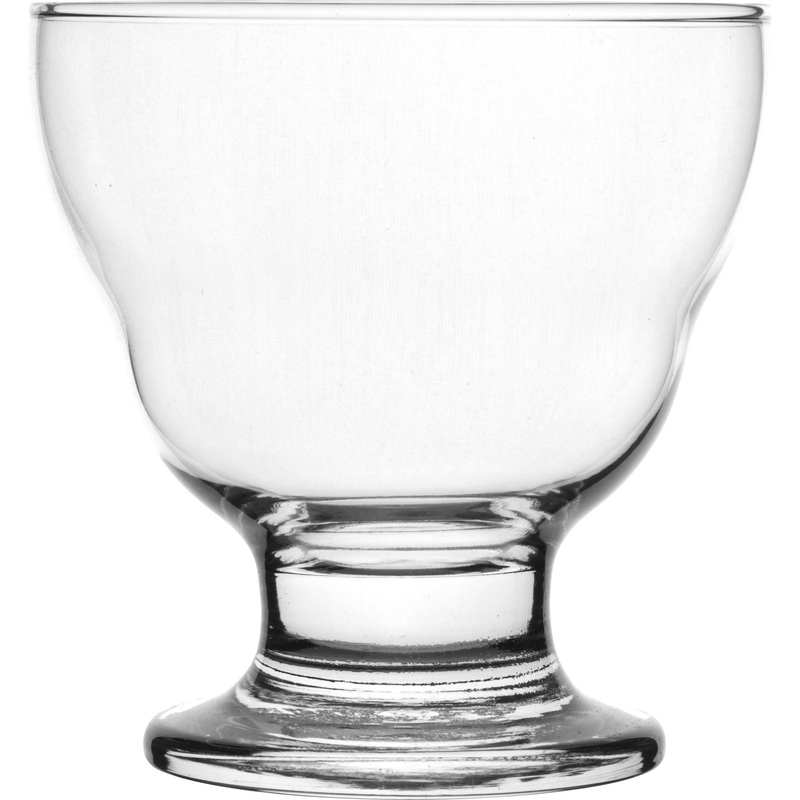 Samba glass ice cream cup 360ml
