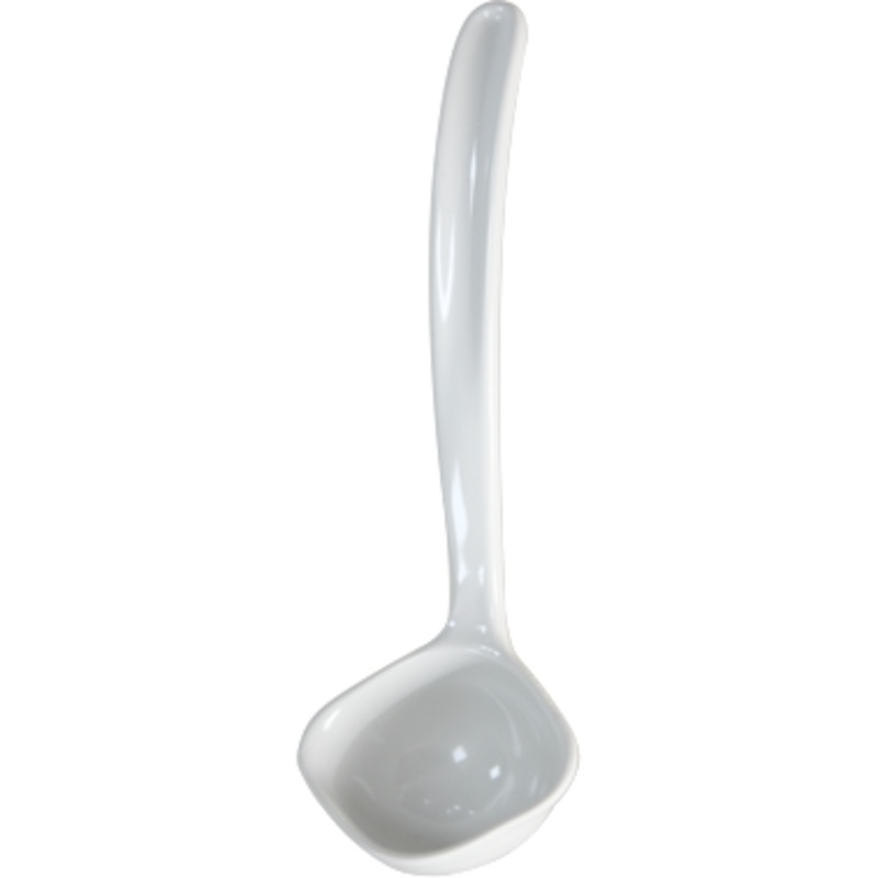 Sauce ladle white 18cm