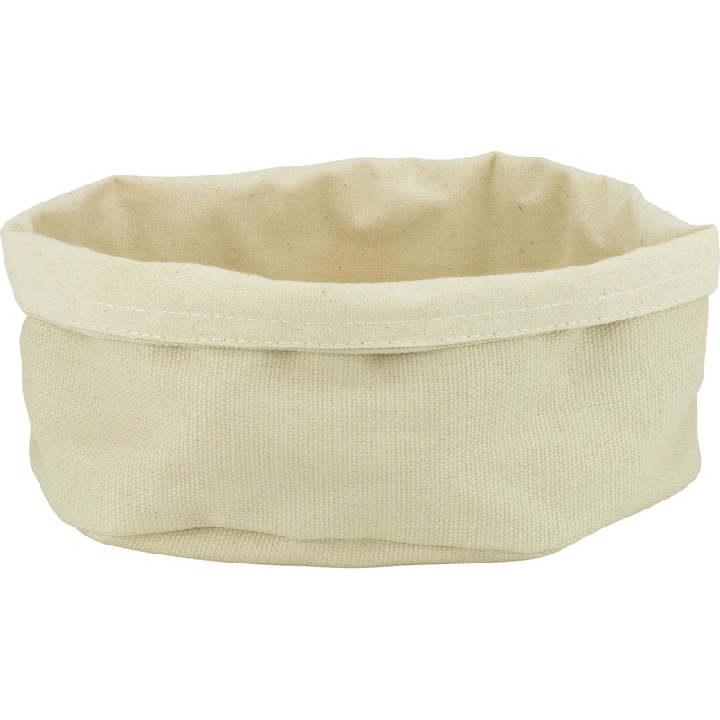 Textile bread basket "Latte" 20x15cm