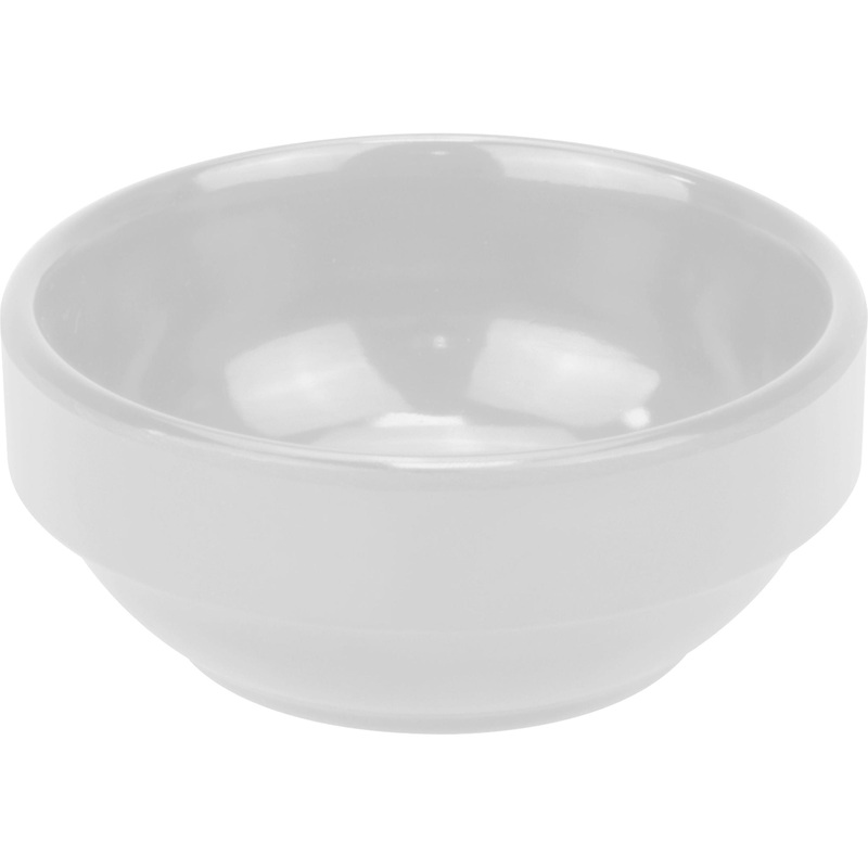 Round melamine ramekin 7m