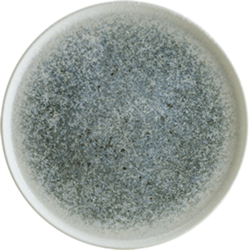 Lunar Ocean Blue flat plate 16cm