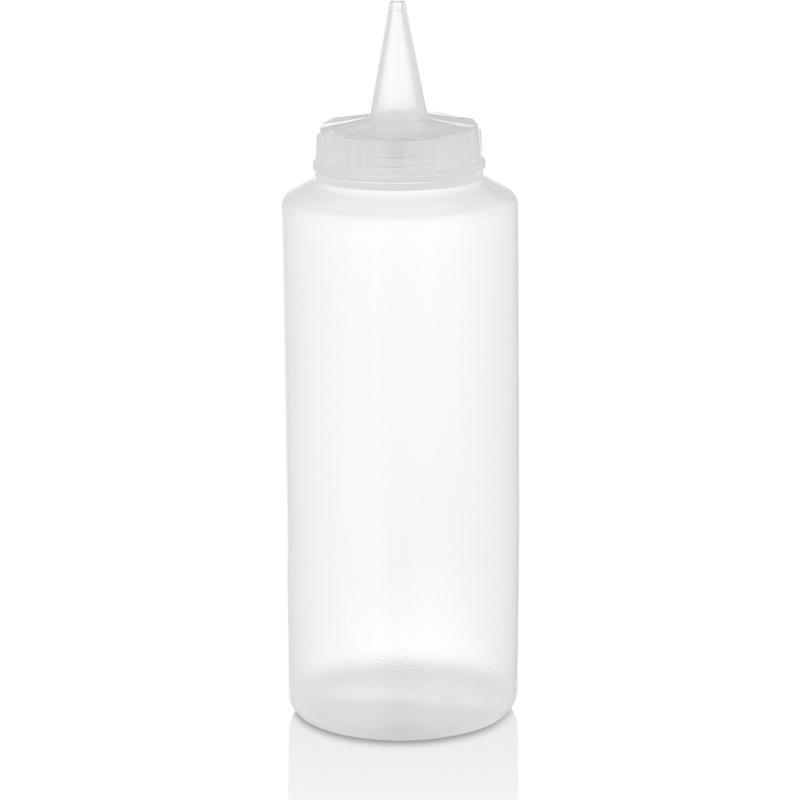 Squeeze bottle with rotatable seal top 500ml