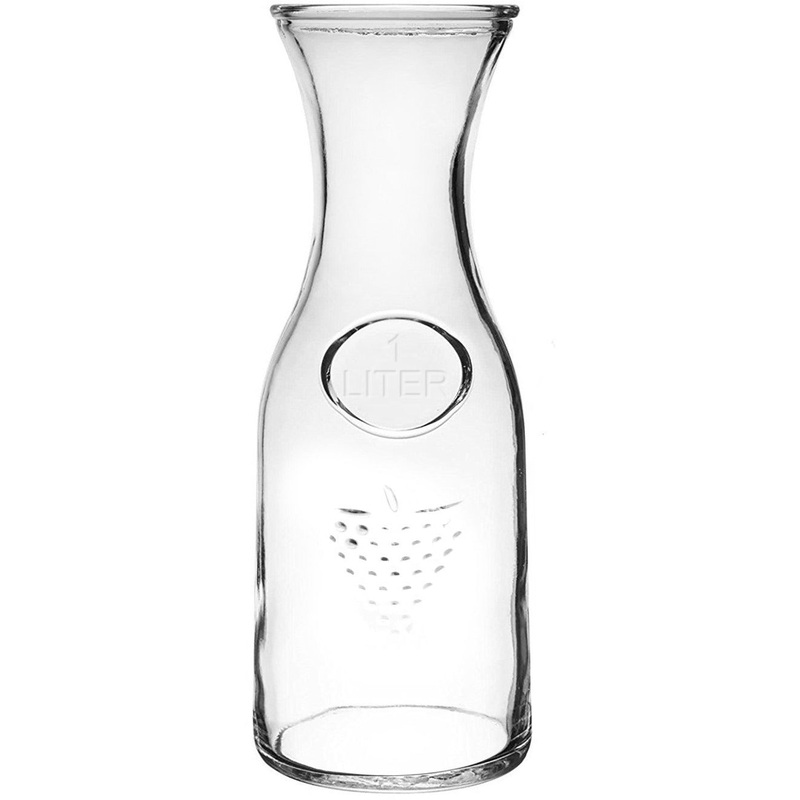 Glass carafe 1 litre