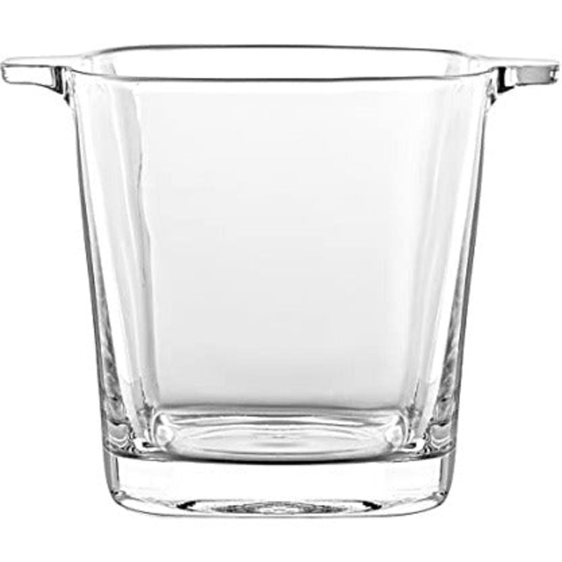Glass ice bucket 14cm