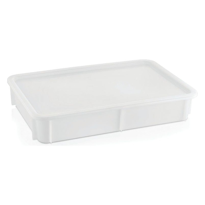 Polypropylene pizza dough box 60x40x10cm