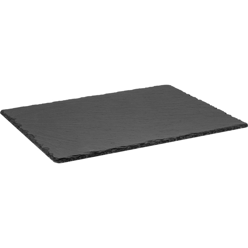 Rectangular serving slate 40x30cm