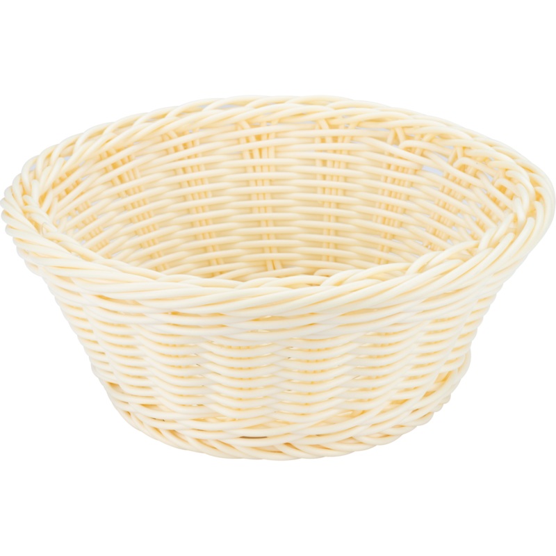 Round waterproof bread basket natural 20.5cm