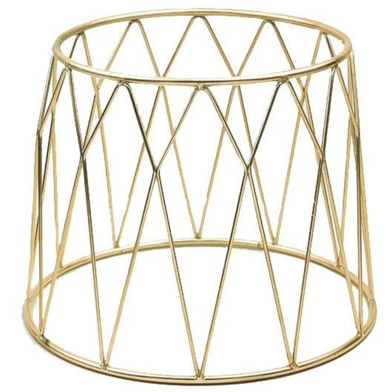 3D non slip display stand gold 20cm