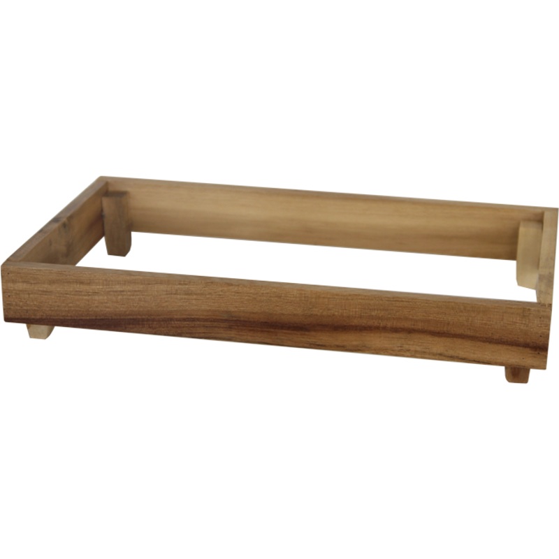 Acacia stackable wooden frame 32x32cm