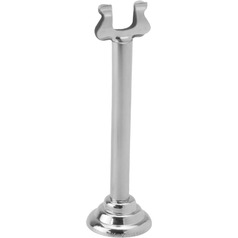 Informative metal stand for table 10cm