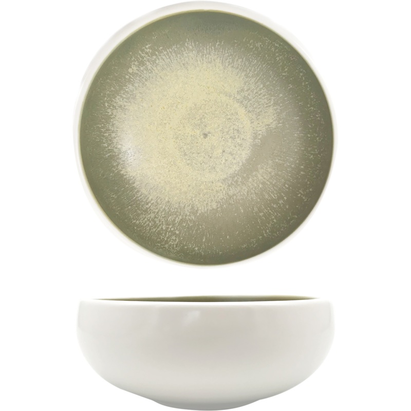 Ivy white Bowl 21cm 1.4 litres